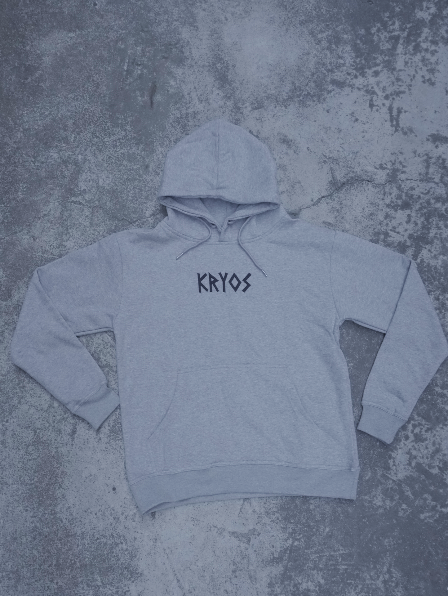 GREY ROSE HOODIE