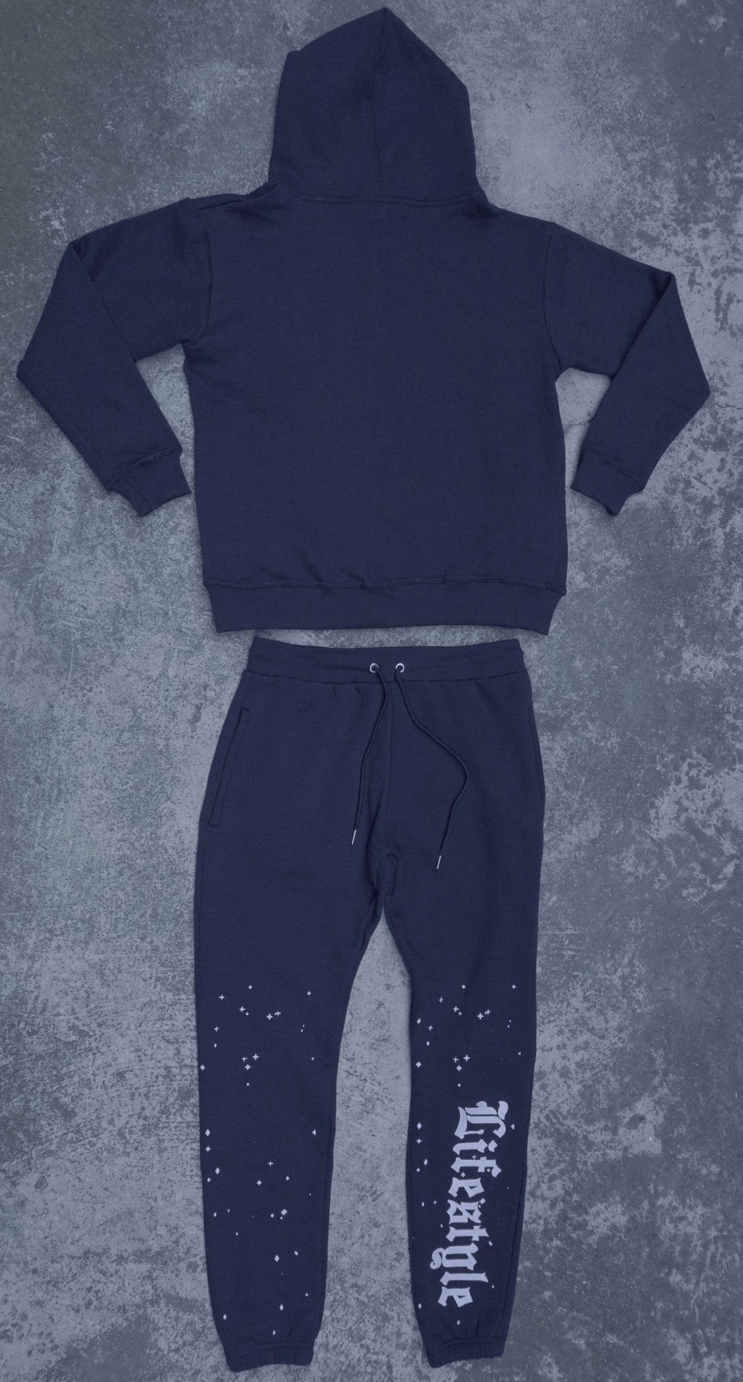 BLUE TRACKSUIT