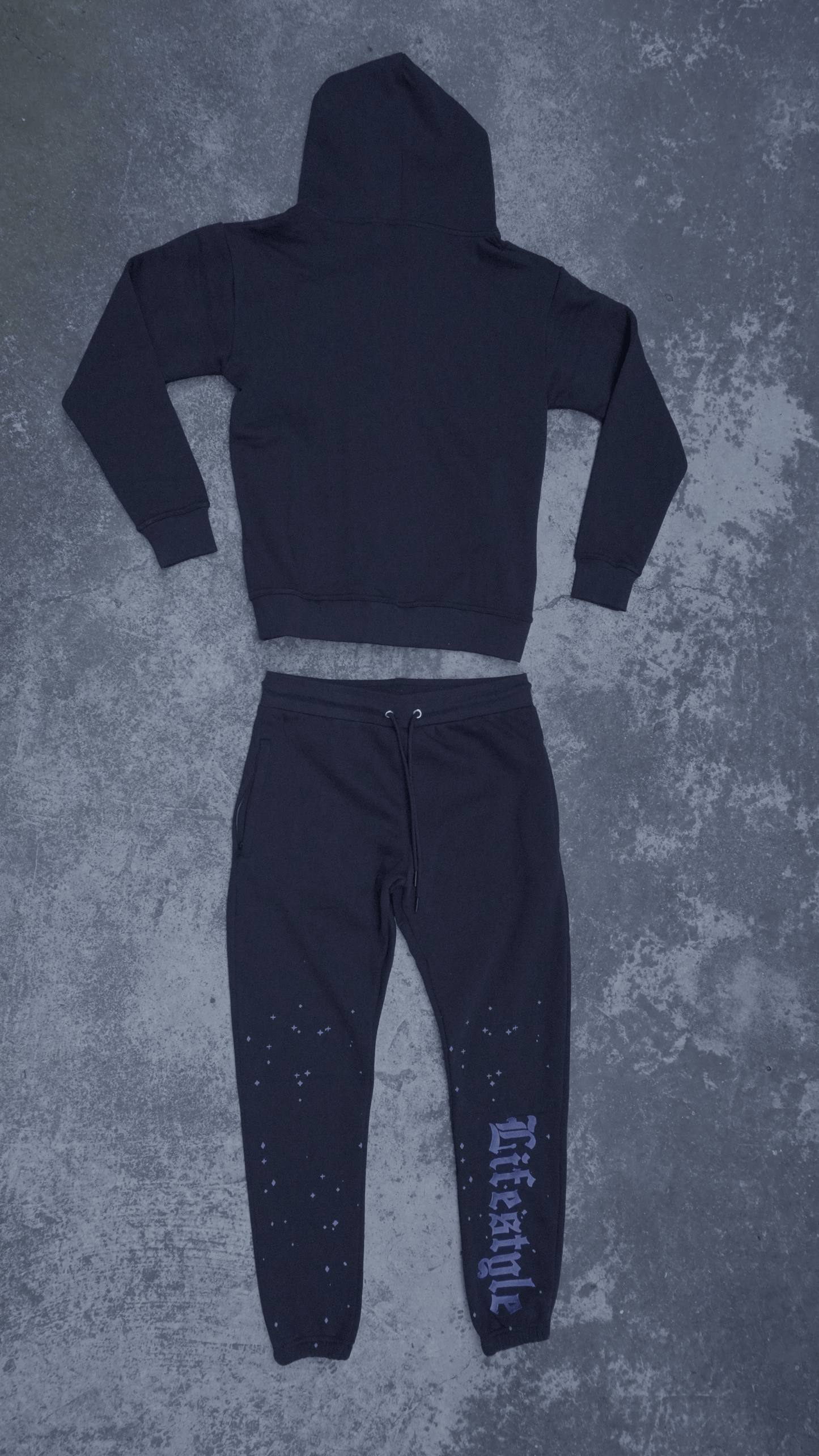 BLACK TRACKSUIT